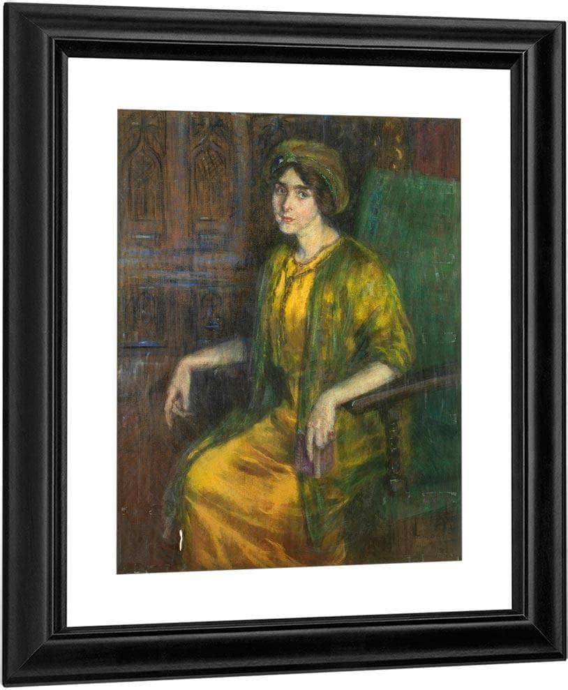 Laura Dreyfus Barney By Alice Pike Barney Fine Art Print