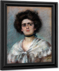 Laura In Fichu By Alice Pike Barney Fine Art Print