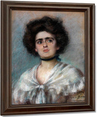 Laura In Fichu By Alice Pike Barney Fine Art Print