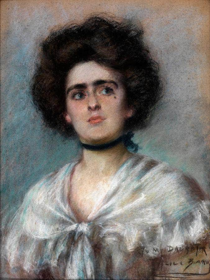 Laura In Fichu By Alice Pike Barney Fine Art Print