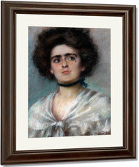 Laura In Fichu By Alice Pike Barney Fine Art Print