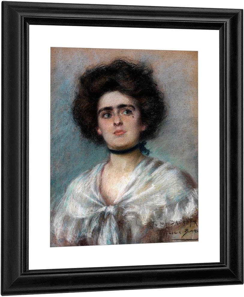 Laura In Fichu By Alice Pike Barney Fine Art Print