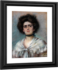 Laura In Fichu By Alice Pike Barney Fine Art Print