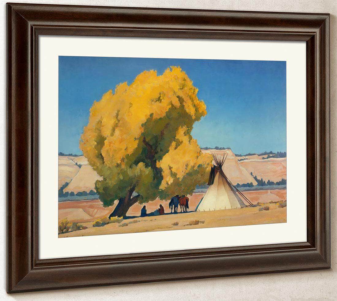 Lazy Autumn By Maynard Dixon Fine Art Print
