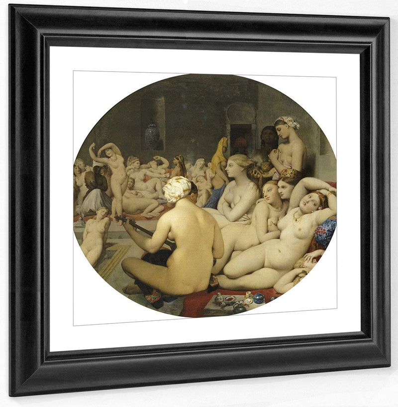 Le Bain Turc By Jean Auguste Dominique Ingres Fine Art Print