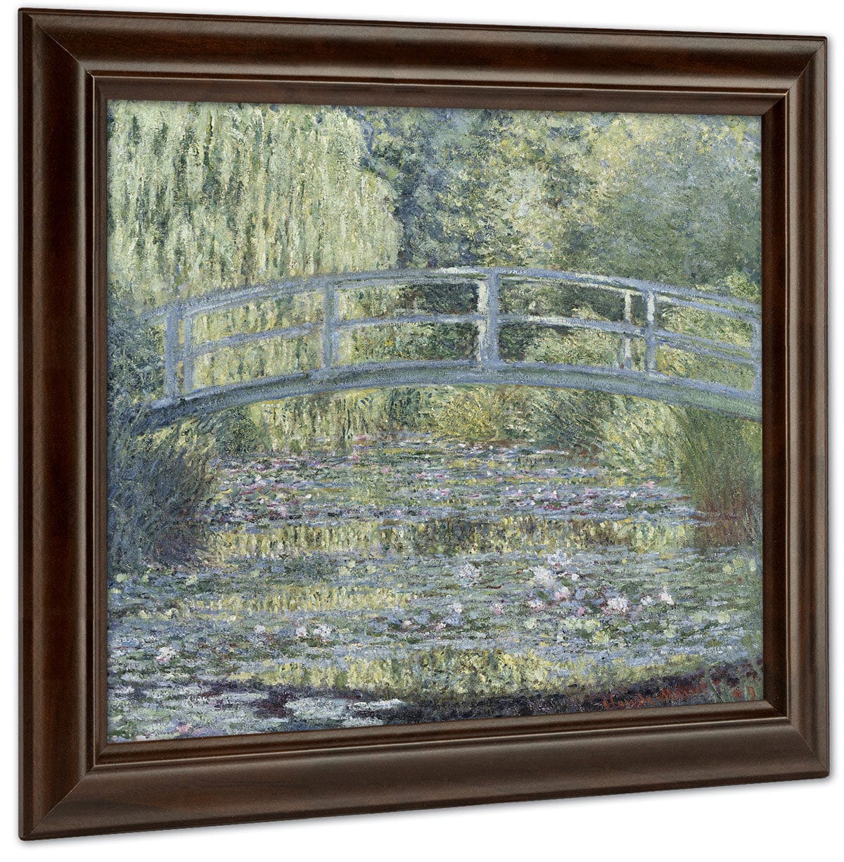 Le Bassin Aux Nympheas  Harmonie Verte By Claude Monet Fine Art Print
