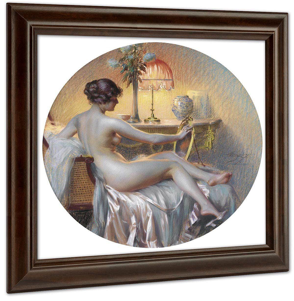 Le Boudoir 2 By Enjolras Delphin Fine Art Print