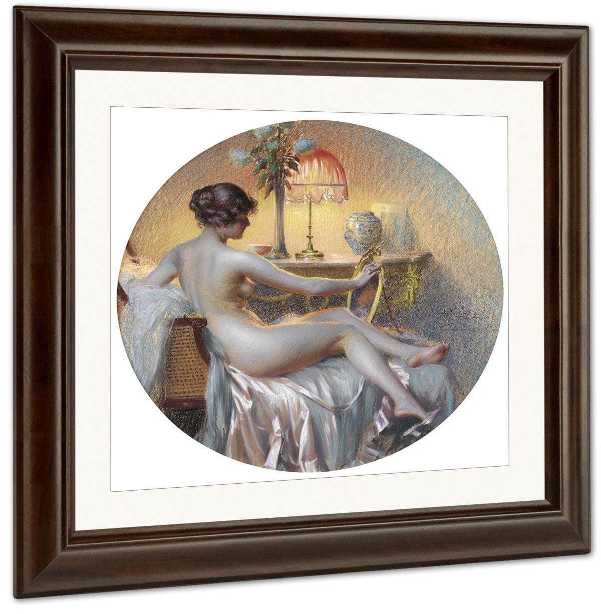 Le Boudoir 2 By Enjolras Delphin Fine Art Print