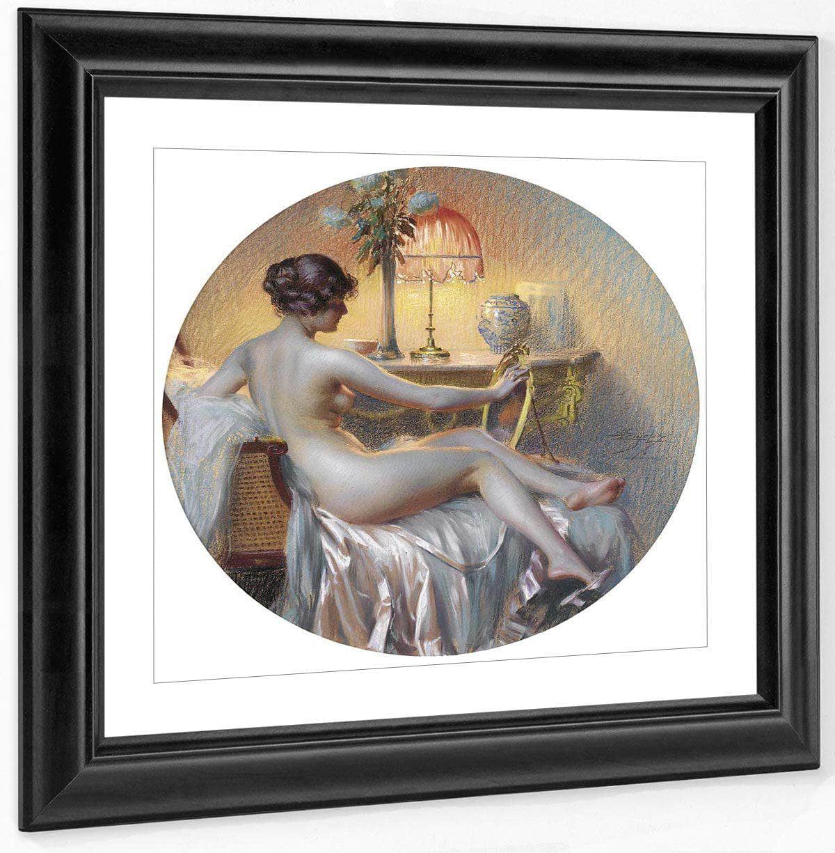 Le Boudoir 2 By Enjolras Delphin Fine Art Print