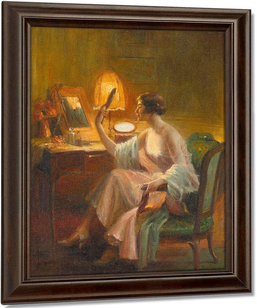 Le Boudoir By Enjolras Delphin Fine Art Print