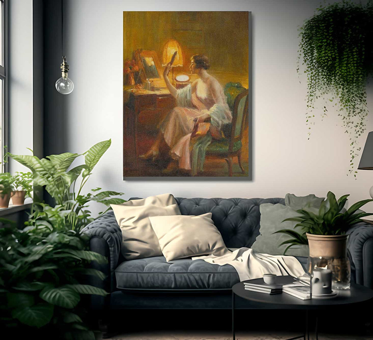 Le Boudoir By Enjolras Delphin Fine Art Print