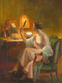 Le Boudoir By Enjolras Delphin Fine Art Print