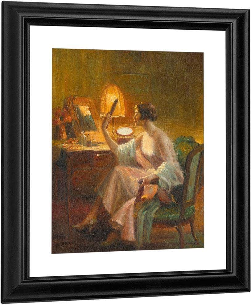 Le Boudoir By Enjolras Delphin Fine Art Print