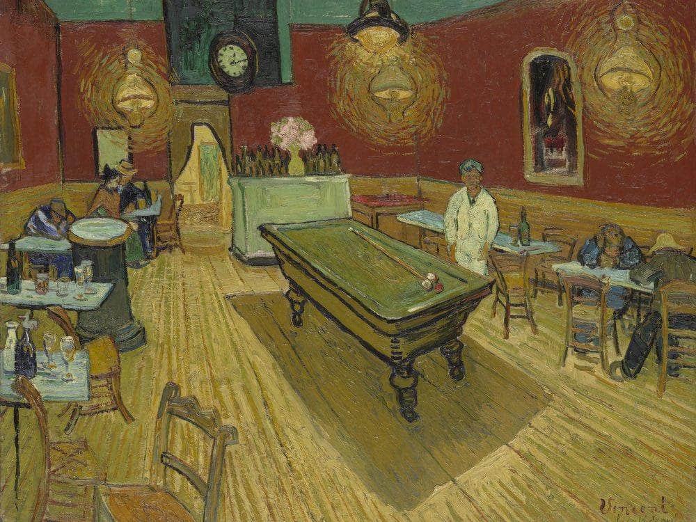 Le Cafe De Nuit (The Night Cafe) By Vincent Van Gogh Fine Art Print