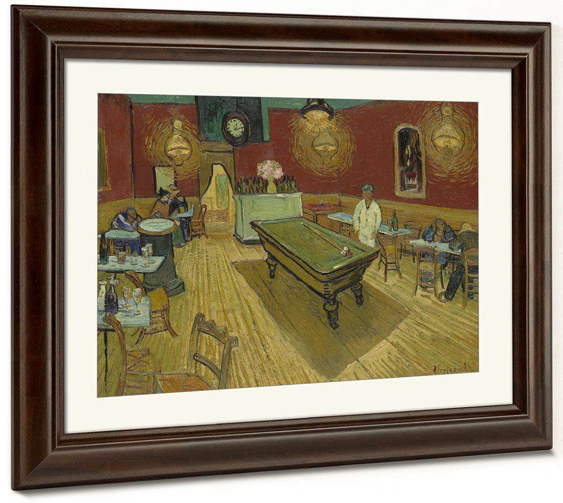 Le Cafe De Nuit (The Night Cafe) By Vincent Van Gogh Fine Art Print