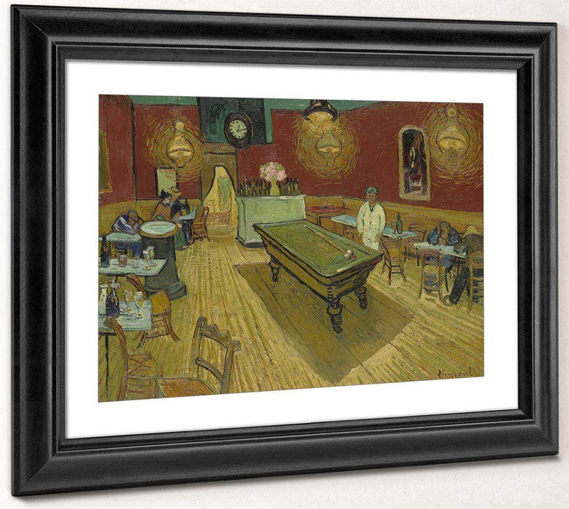 Le Cafe De Nuit (The Night Cafe) By Vincent Van Gogh Fine Art Print