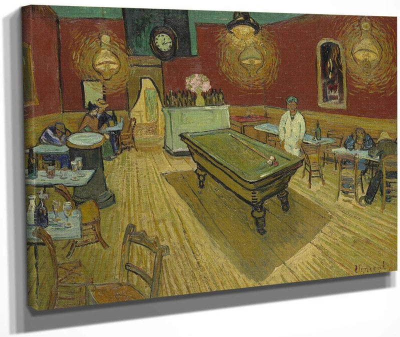 Le Cafe De Nuit (The Night Cafe) By Vincent Van Gogh Fine Art Print
