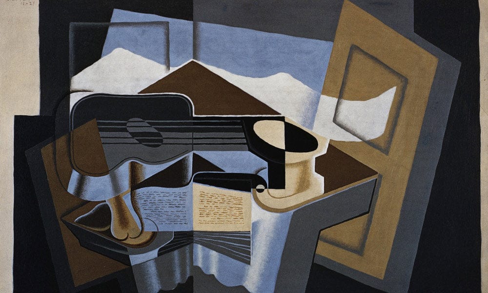 Le Canigou By Juan Gris Fine Art Print