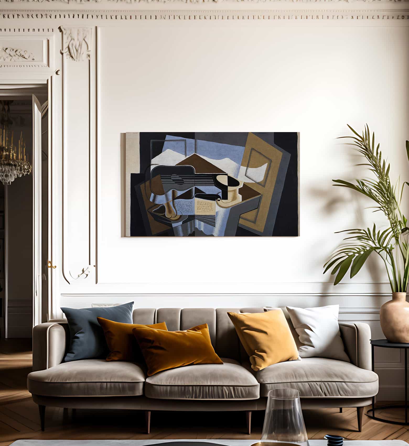 Le Canigou By Juan Gris Fine Art Print