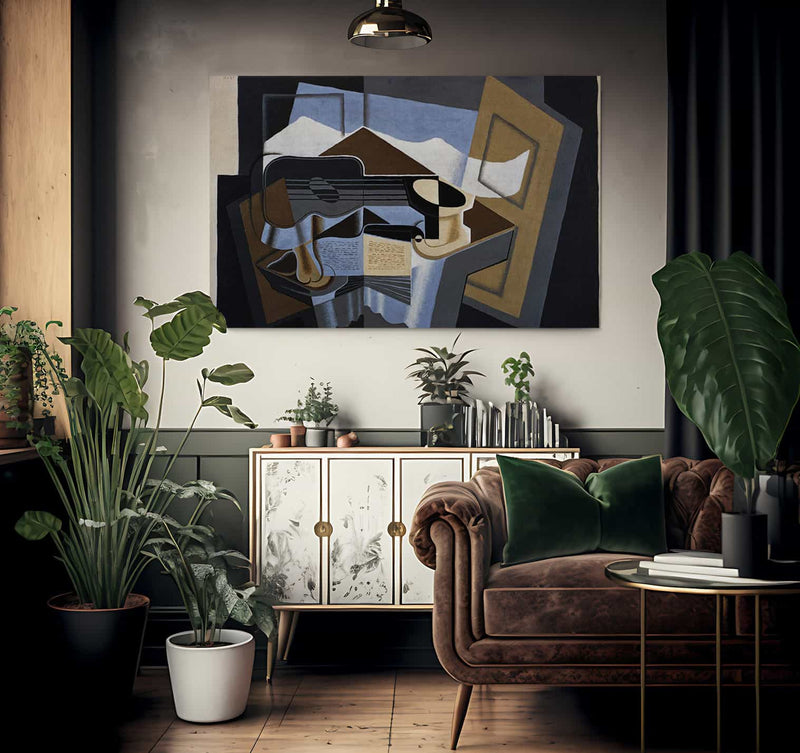 Le Canigou By Juan Gris Fine Art Print