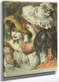 Le Chapeau Epingle 1 By Pierre Auguste Renoir Fine Art Print