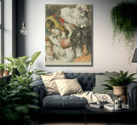 Le Chapeau Epingle 1 By Pierre Auguste Renoir Fine Art Print