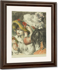 Le Chapeau Epingle By Pierre Auguste Renoir Fine Art Print