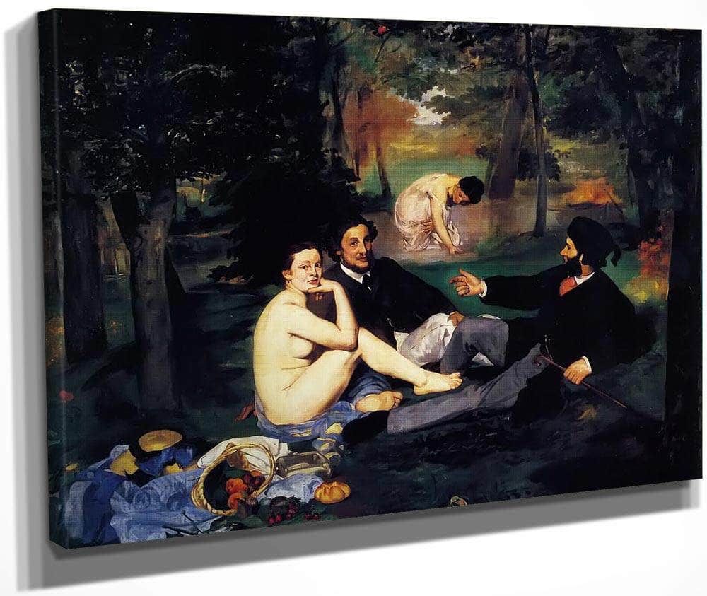 Le Dejeuner Sur L'herbe 1863 By Edouard Manet Fine Art Print