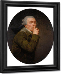 Le Discret 1791 By Joseph Ducreux Fine Art Print
