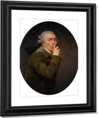 Le Discret 1791 By Joseph Ducreux Fine Art Print