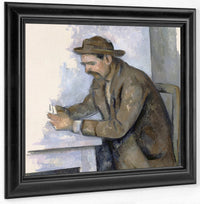 Le Joueur De Cartes (The Cardplayer) By Paul Cezanne Fine Art Print