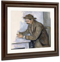 Le Joueur De Cartes (The Cardplayer) By Paul Cezanne Fine Art Print