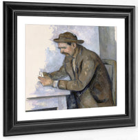 Le Joueur De Cartes (The Cardplayer) By Paul Cezanne Fine Art Print