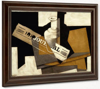 Le Journal By Juan Gris Fine Art Print