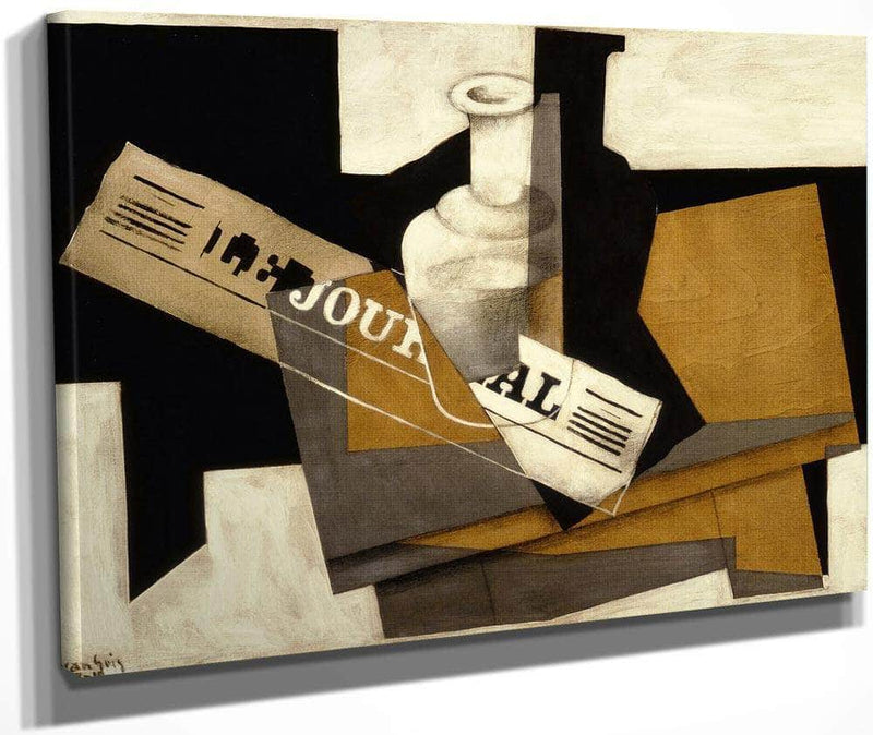 Le Journal By Juan Gris Fine Art Print