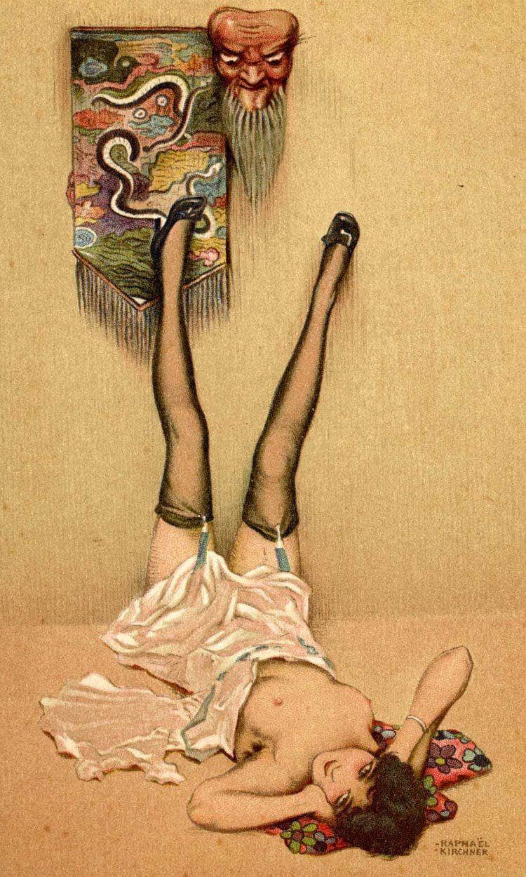 Le Masque Impassible Firstworldwar Com1 By Raphael Kirchner Fine Art Print