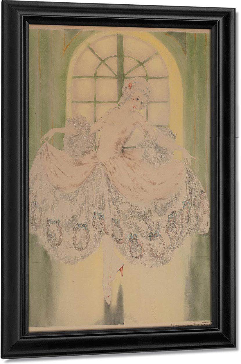 Le Menuet By Louis Icart Fine Art Print