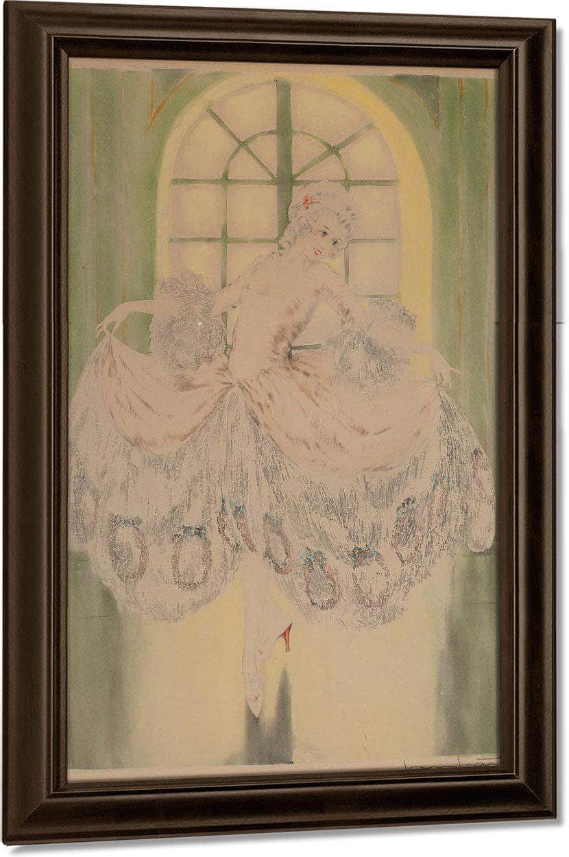 Le Menuet By Louis Icart Fine Art Print