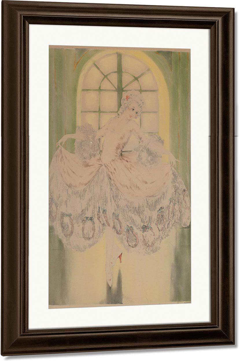 Le Menuet By Louis Icart Fine Art Print