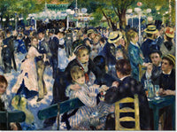 Le Moulin De La Galette Painting Auguste Renoir Canvas Art Fine Art Print