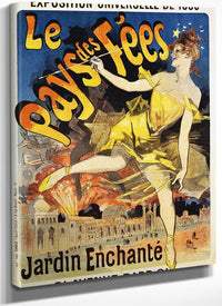 Le Pays Des Fees Poster By Jules Cheret Fine Art Print