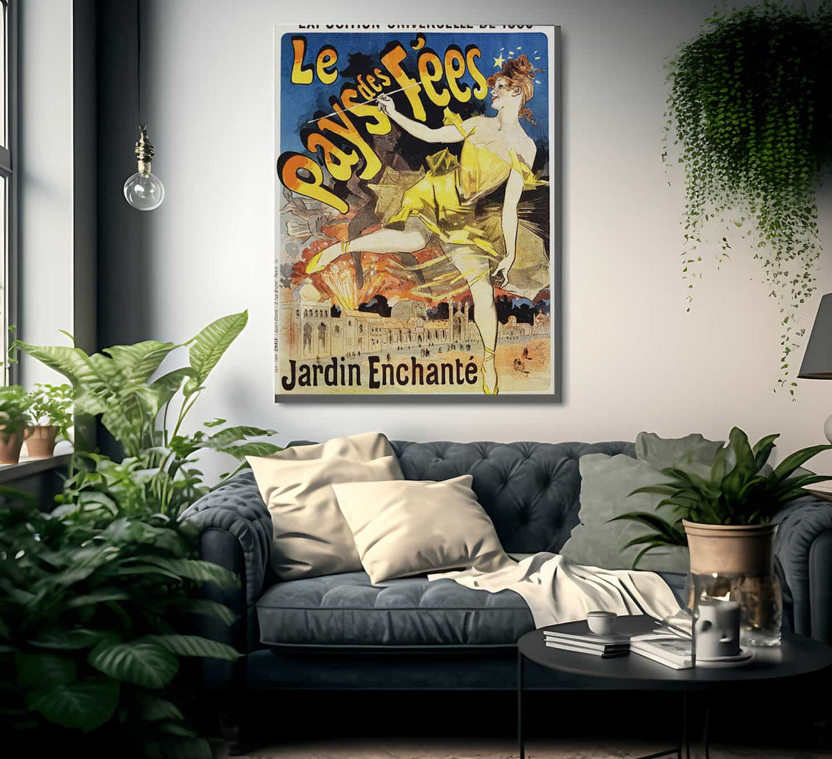 Le Pays Des Fees Poster By Jules Cheret Fine Art Print