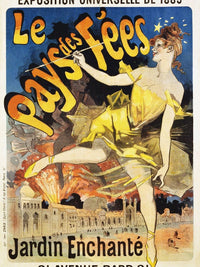 Le Pays Des Fees Poster By Jules Cheret Fine Art Print