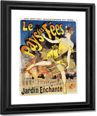 Le Pays Des Fees Poster By Jules Cheret Fine Art Print