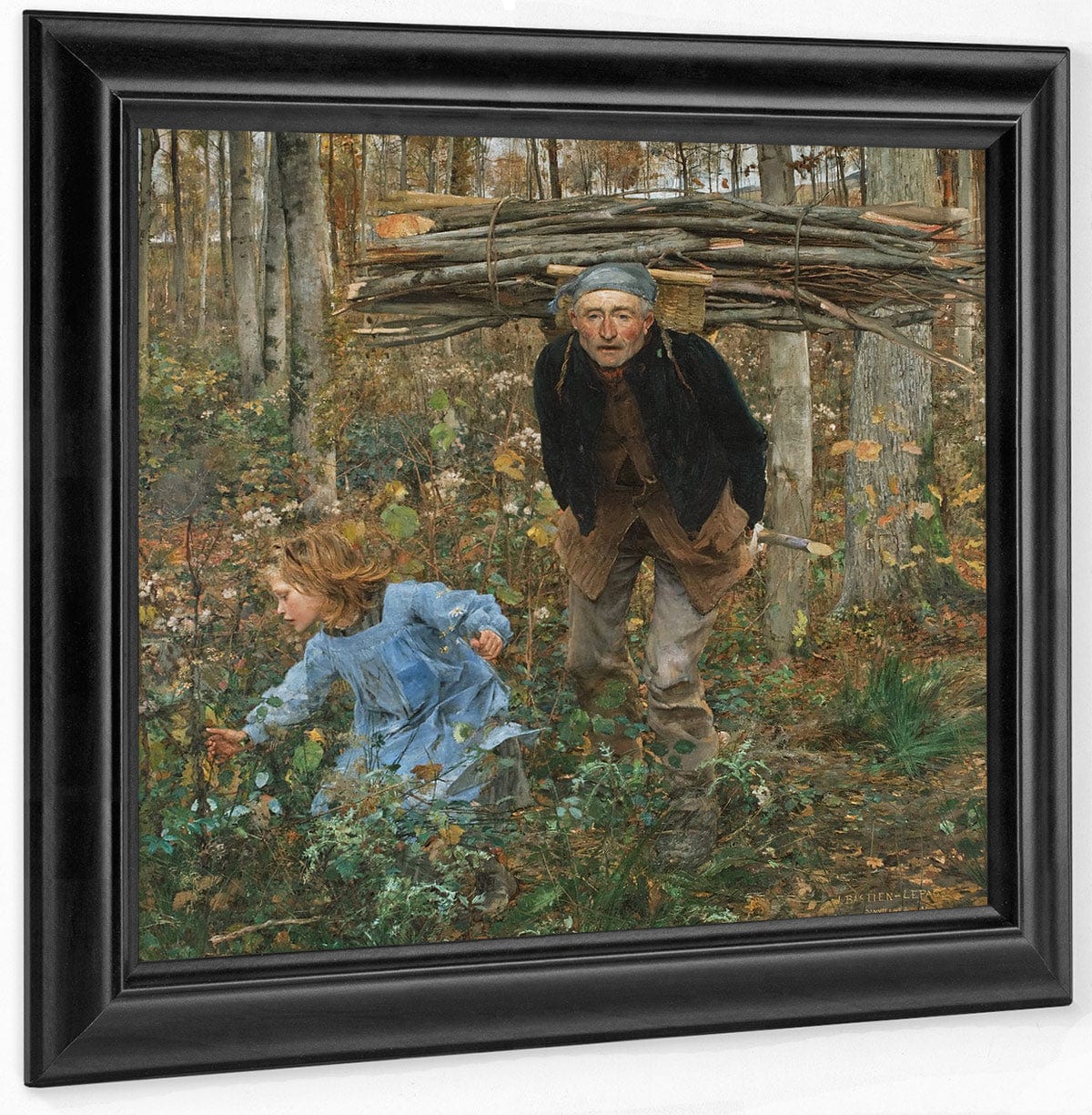 Le Pere Jacques (Woodgatherer) By Jules Bastien Lepage Fine Art Print