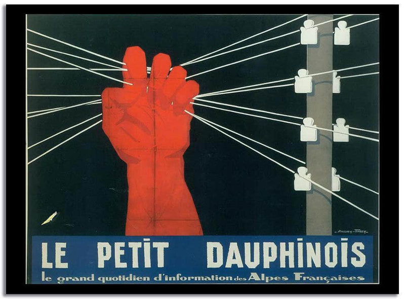 Le Petit Dauphinois  Vintage Poster Fine Art Print