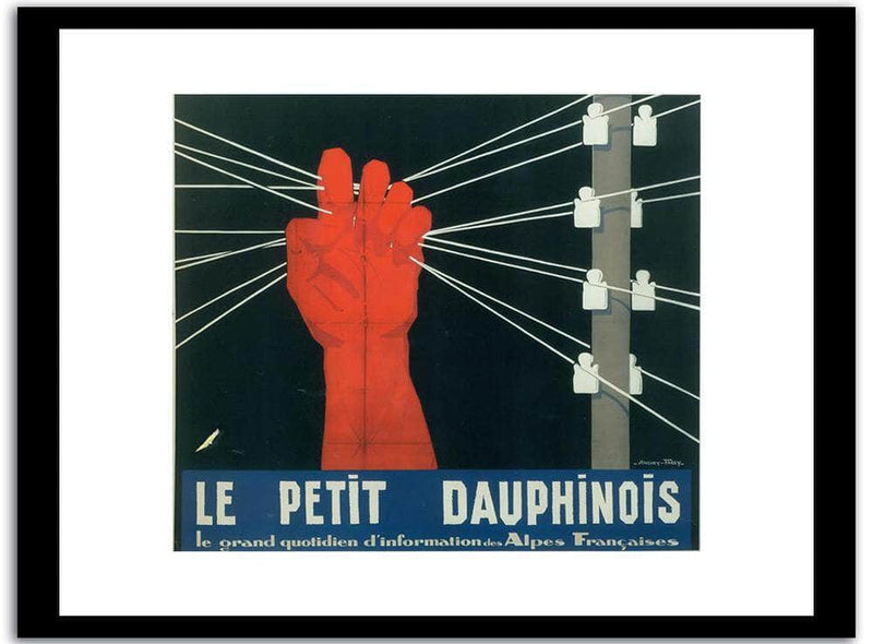 Le Petit Dauphinois  Vintage Poster Fine Art Print