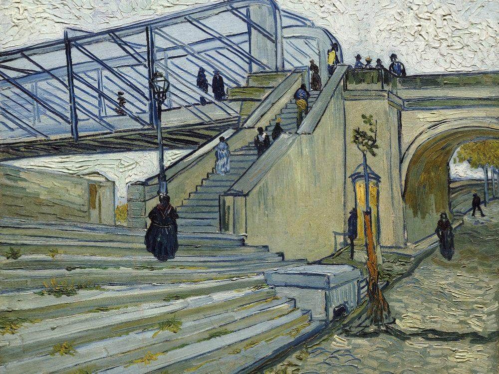 Le Pont De Trinquetaille By Vincent Van Gogh Fine Art Print