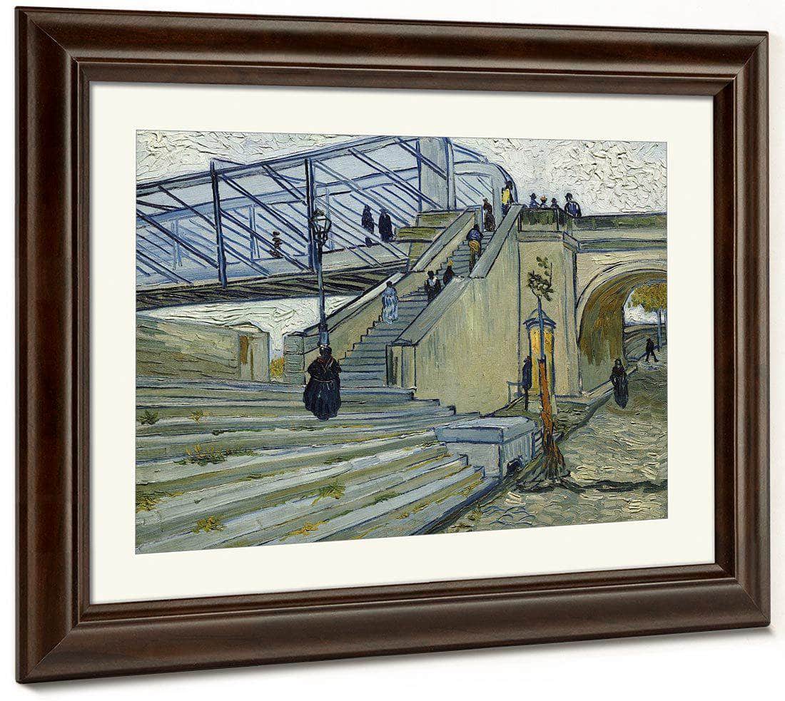 Le Pont De Trinquetaille By Vincent Van Gogh Fine Art Print