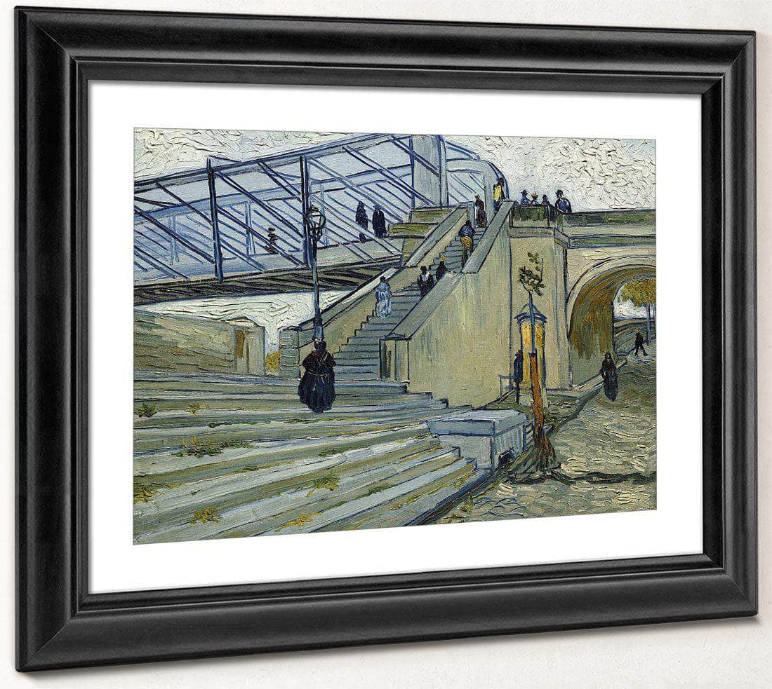 Le Pont De Trinquetaille By Vincent Van Gogh Fine Art Print